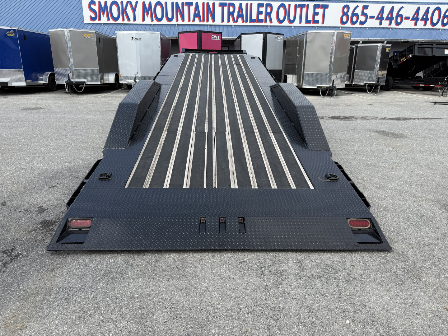 New 2025 Iron Bull TLG FULL TILT DOF Equipment Trailer