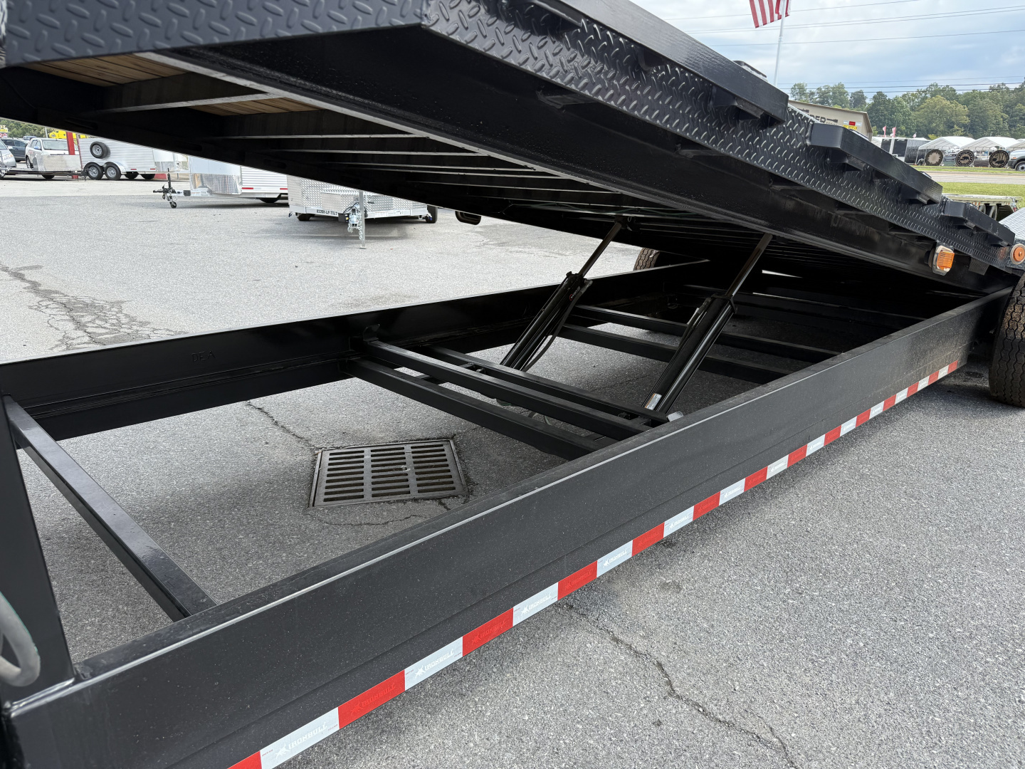 New 2025 Iron Bull TLG FULL TILT DOF Equipment Trailer