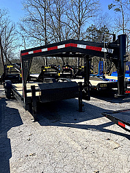 New 2025 P & T Trailers 82X22 14K FULL TILT GOOSENECK Equipment Trailer