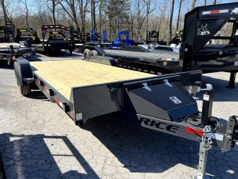 New 2025 Rice Trailers 18+2 10K CH Equipment Trailer