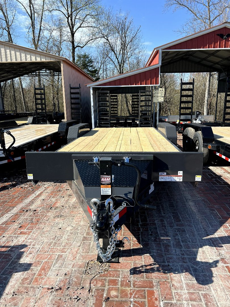 New 2025 Rice Trailers 18+2MAGNUM GREY Equipment Trailer