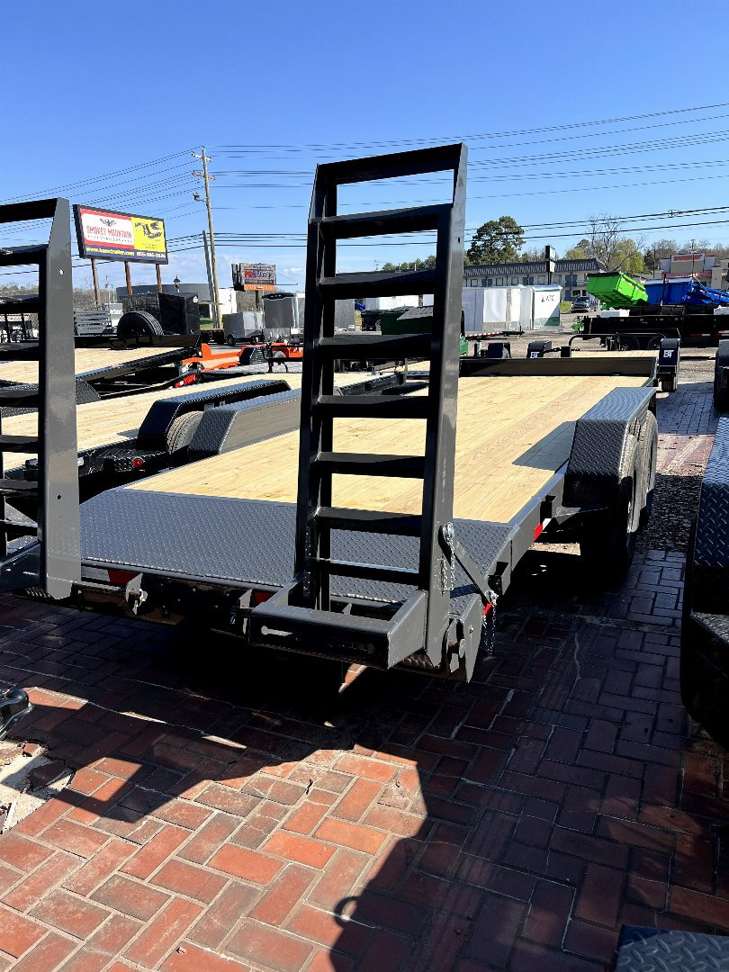 New 2025 Rice Trailers 18+2MAGNUM GREY Equipment Trailer