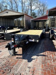 New 2025 Rice Trailers 18+2MAGNUM GREY Equipment Trailer
