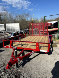 New 2025 Rice Trailers 6.5X12 SA Utility Trailer