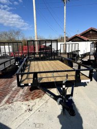 New 2025 Rice Trailers 6.5X12 SA Utility Trailer