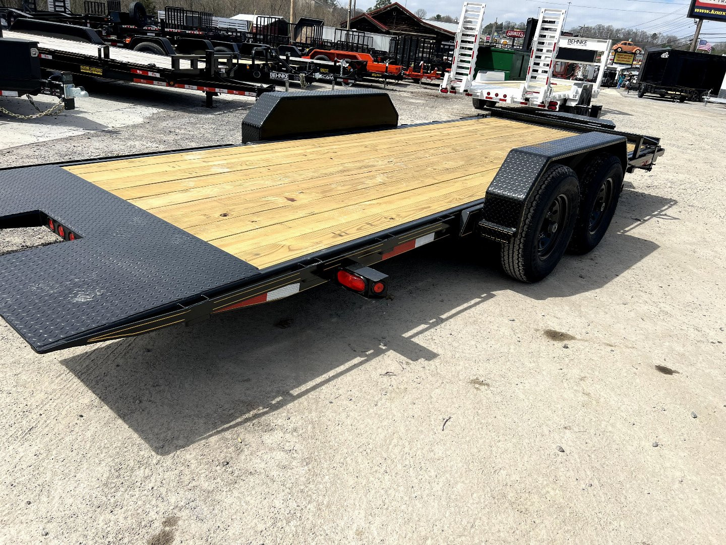 New 2025 P & T Trailers 82x18+2 14k FULL TILT Equipment Trailer for ...