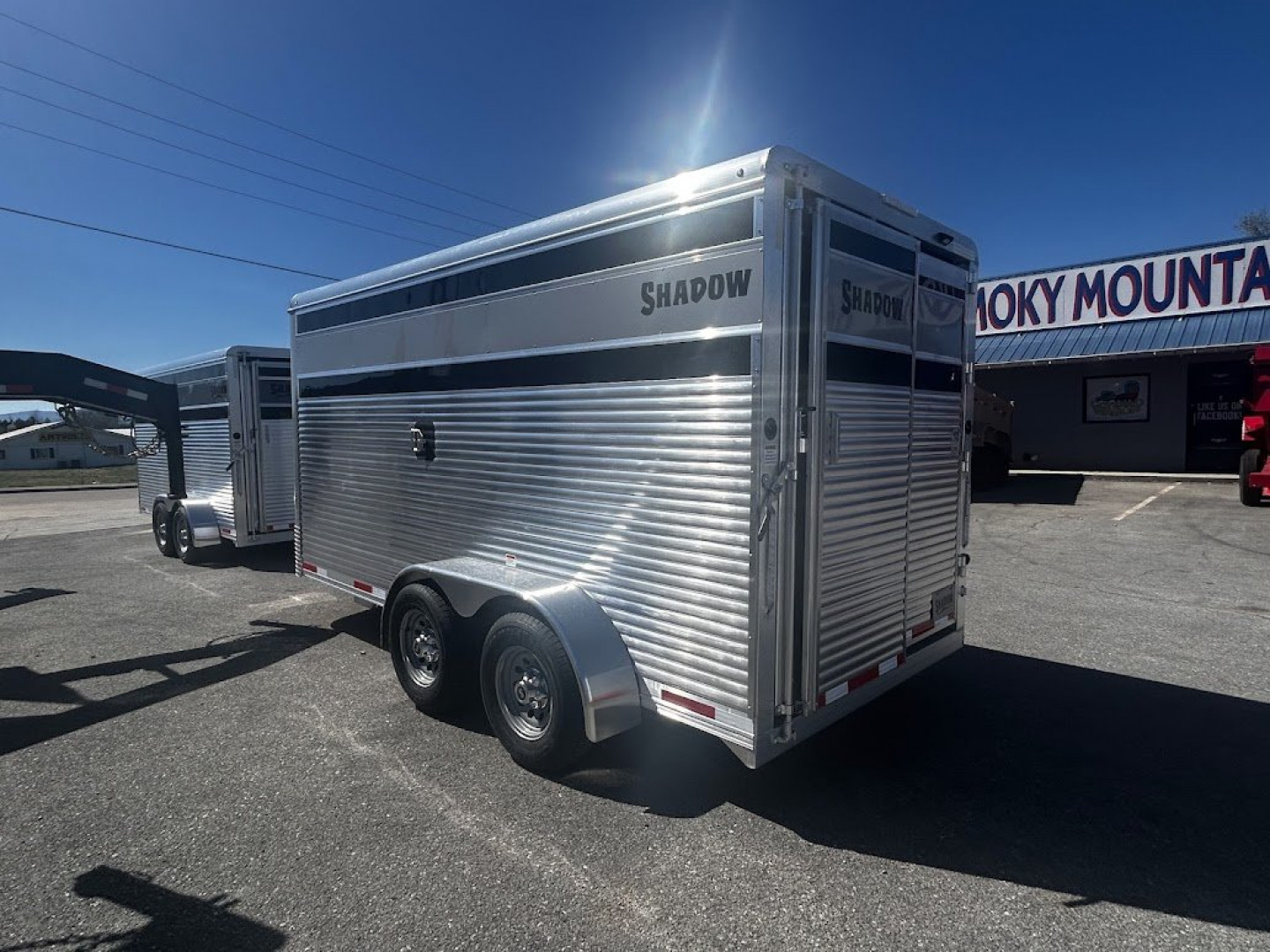New 2025 Shadow 16' Rancher All Aluminum 6 Lug Stock / Stock Combo Trailer