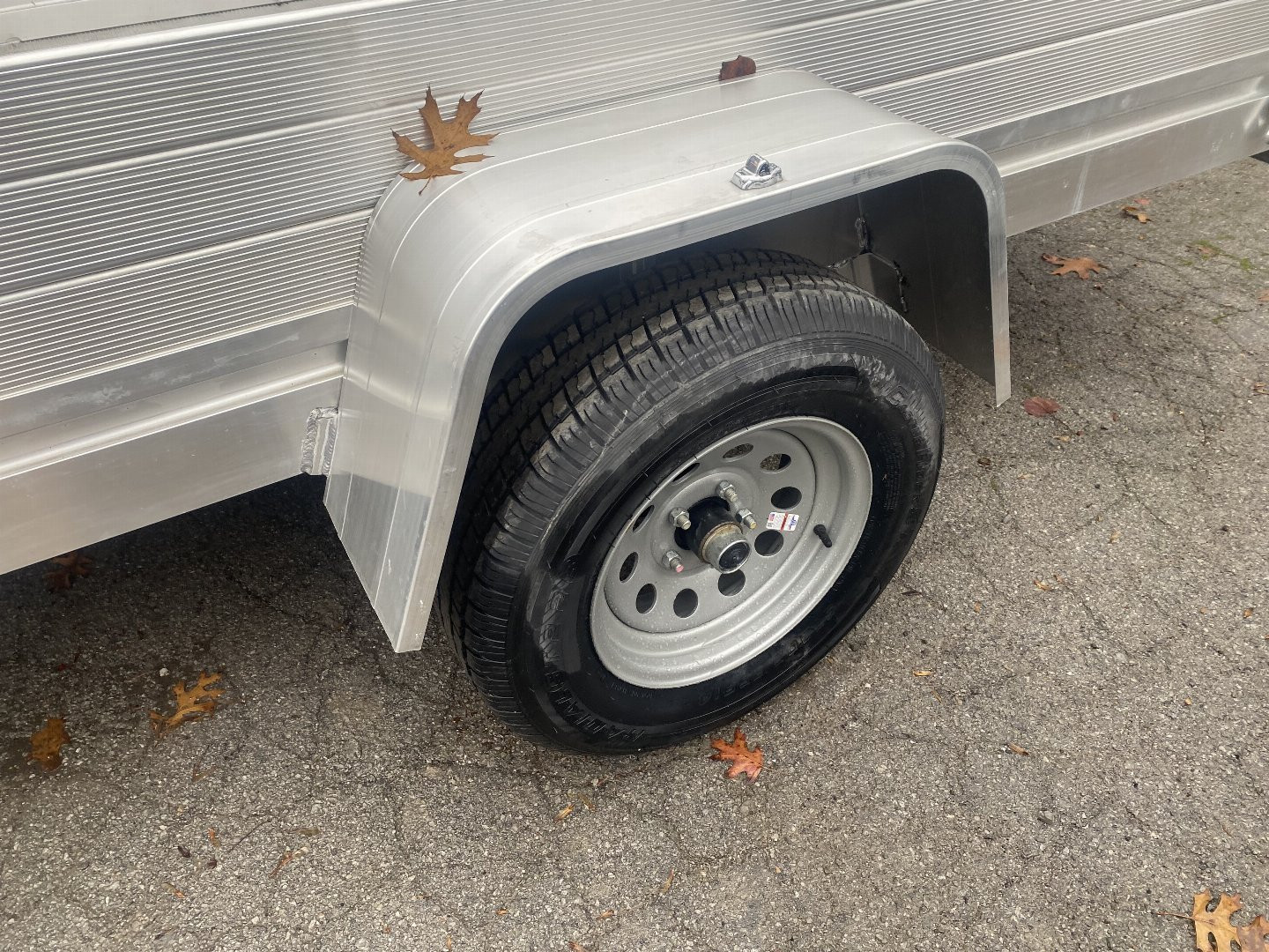 New 2025 Aluma 6812H-ESA-S-TG Utility Trailer