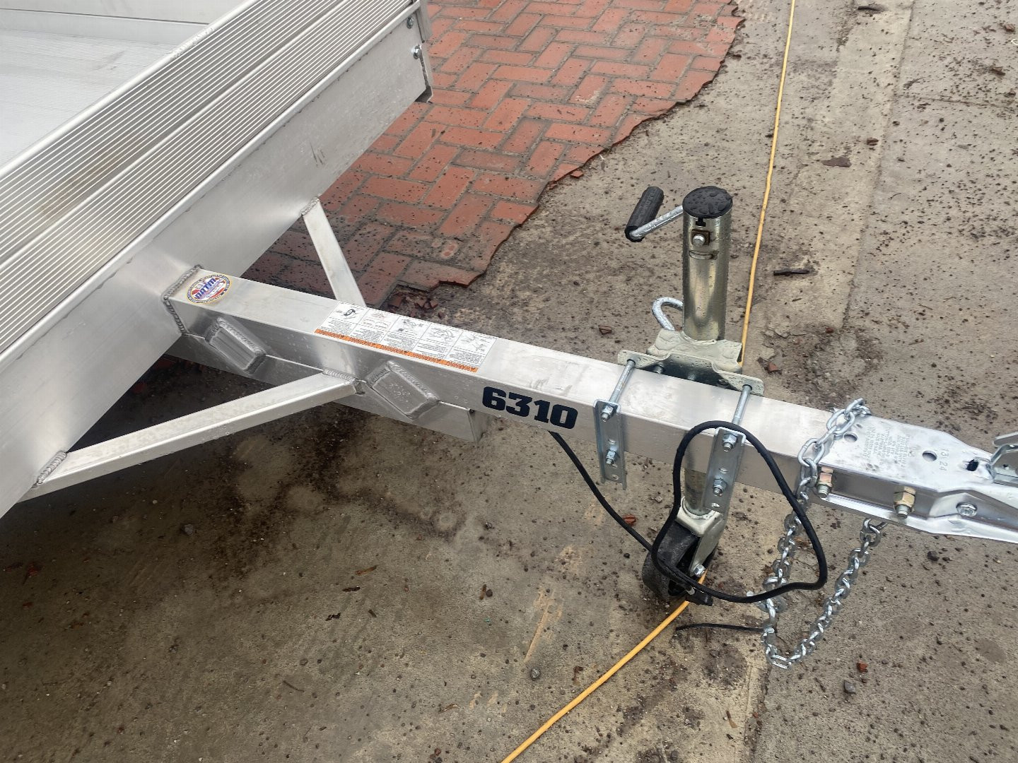 New 2025 Aluma 6310esa-s-tv 13’’ side Utility Trailer