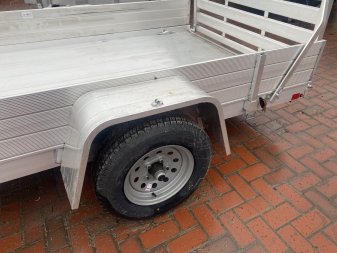 New 2025 Aluma 6310esa-s-tv 13’’ side Utility Trailer