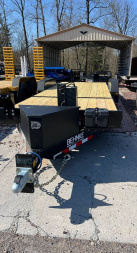 New 2025 Behnke TBCT 22' TILT HYD JACK Equipment Trailer