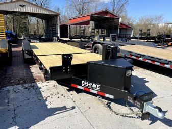 New 2025 Behnke TBCT 22' TILT HYD JACK Equipment Trailer
