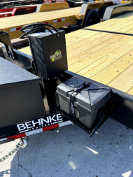New 2025 Behnke TBCT 22' TILT HYD JACK Equipment Trailer