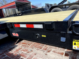 New 2025 Behnke TBCT 22' TILT HYD JACK Equipment Trailer