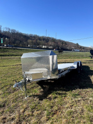 New 2025 Aluma 8220H-LP-TILT Utility Trailer