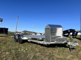 New 2025 Aluma 8220H-LP-TILT Utility Trailer