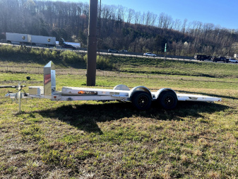 New 2025 Aluma 8220H-LP-TILT Utility Trailer