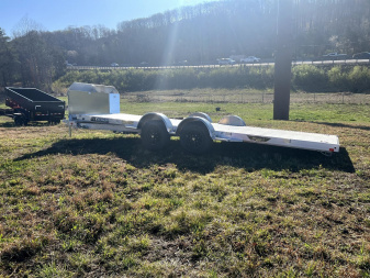 New 2025 Aluma 8220H-LP-TILT Utility Trailer