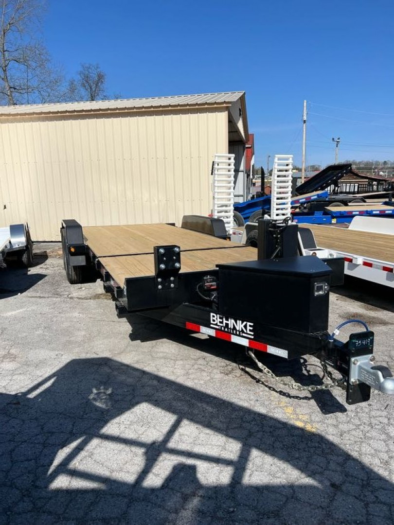 New 2025 Behnke TBCT 22' 20K TILT ,HYD JACK Equipment Trailer