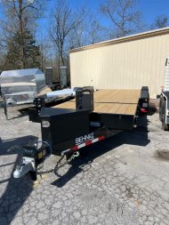 New 2025 Behnke TBCT 22' 20K TILT ,HYD JACK Equipment Trailer