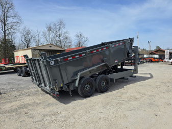 New 2025 Behnke LPD 83X16 16K GN HYD JACK Dump Trailer