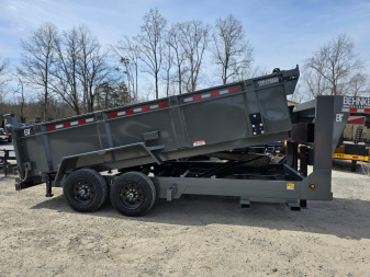 New 2025 Behnke LPD 83X16 16K GN HYD JACK Dump Trailer