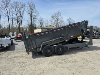 New 2025 Behnke LPD 83X16 16K GN HYD JACK Dump Trailer