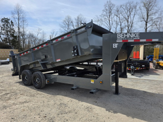 New 2025 Behnke LPD 83X16 16K GN HYD JACK Dump Trailer