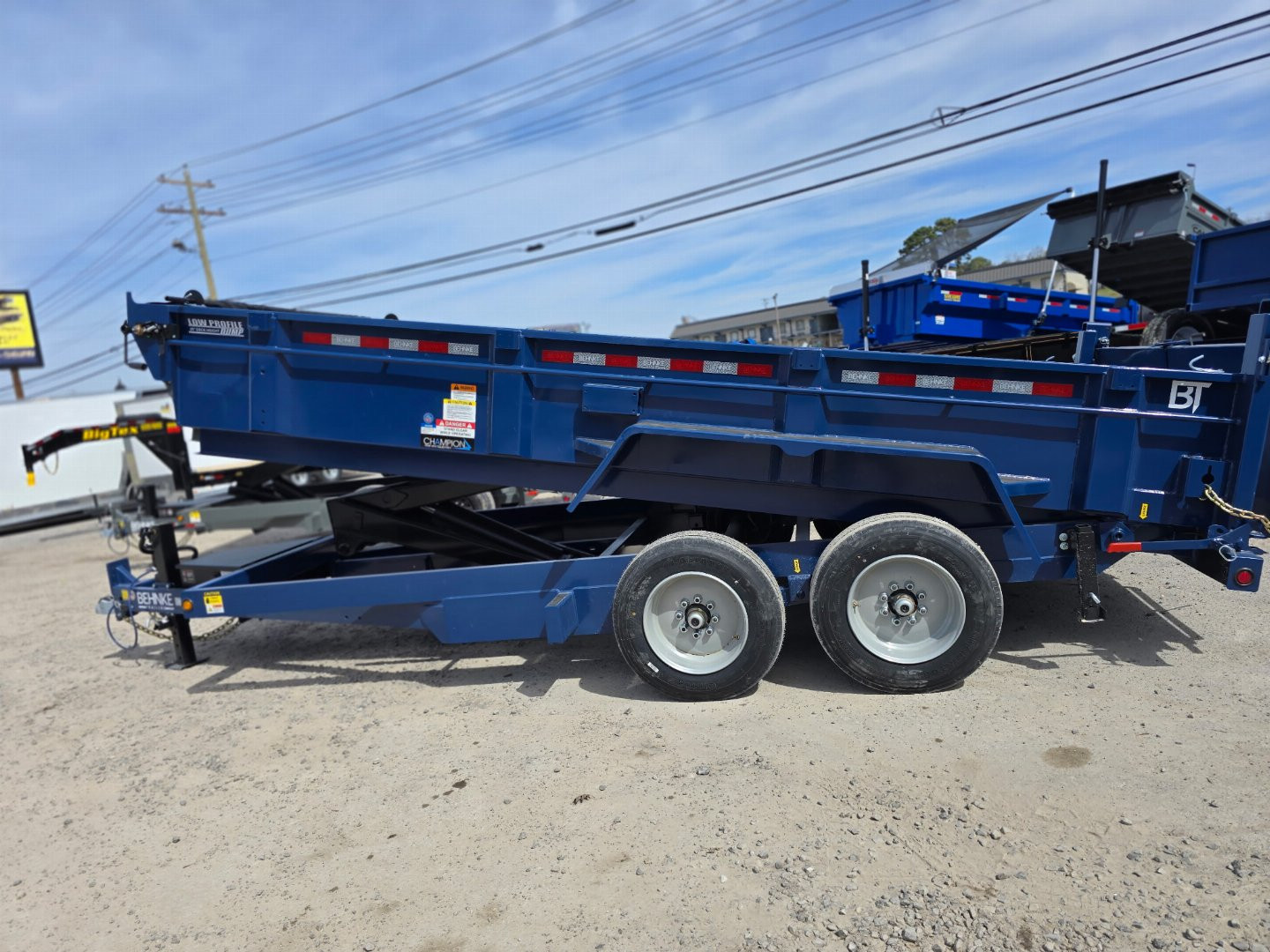 New 2025 Behnke LPD 83X16 16K Dump Trailer