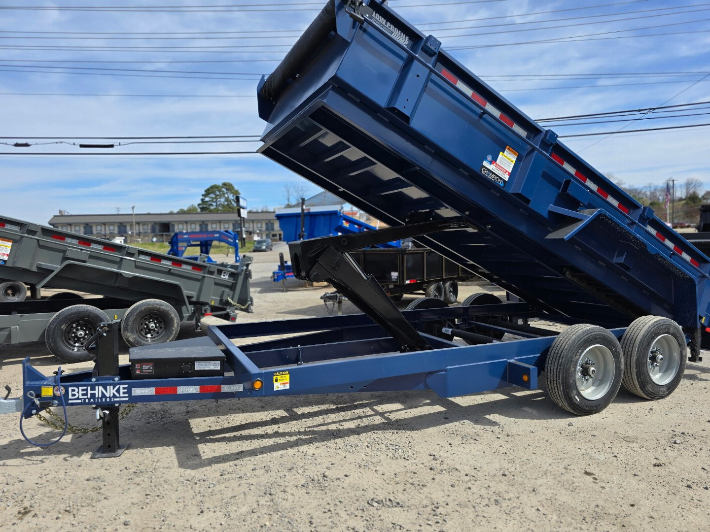 New 2025 Behnke LPD 83X16 16K Dump Trailer