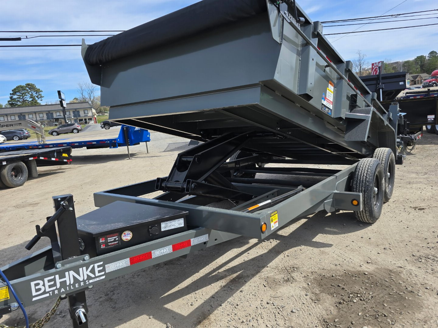 New 2025 Behnke LPD 83X14 14PLY Dump Trailer