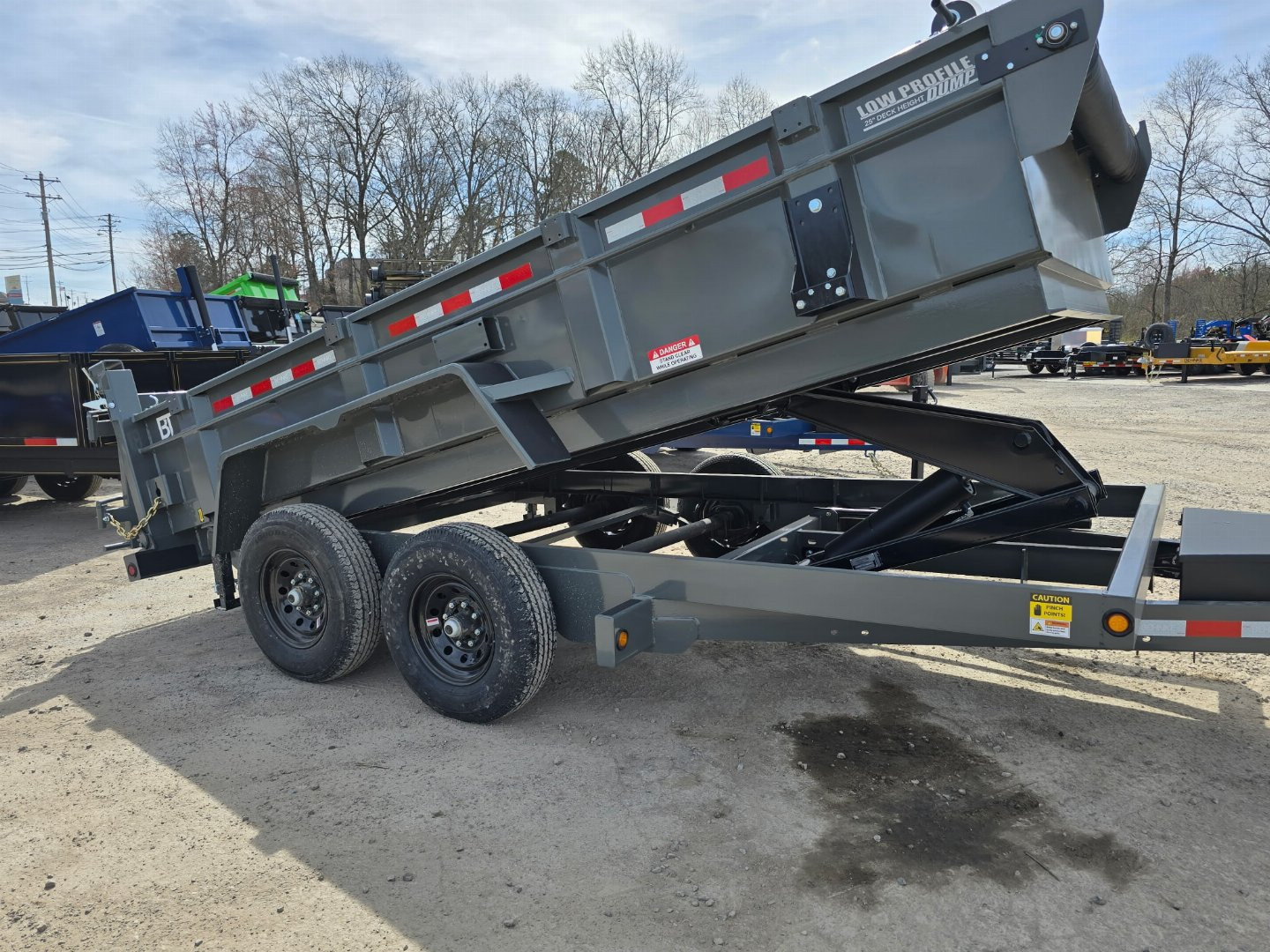 New 2025 Behnke LPD 83X14 14PLY Dump Trailer