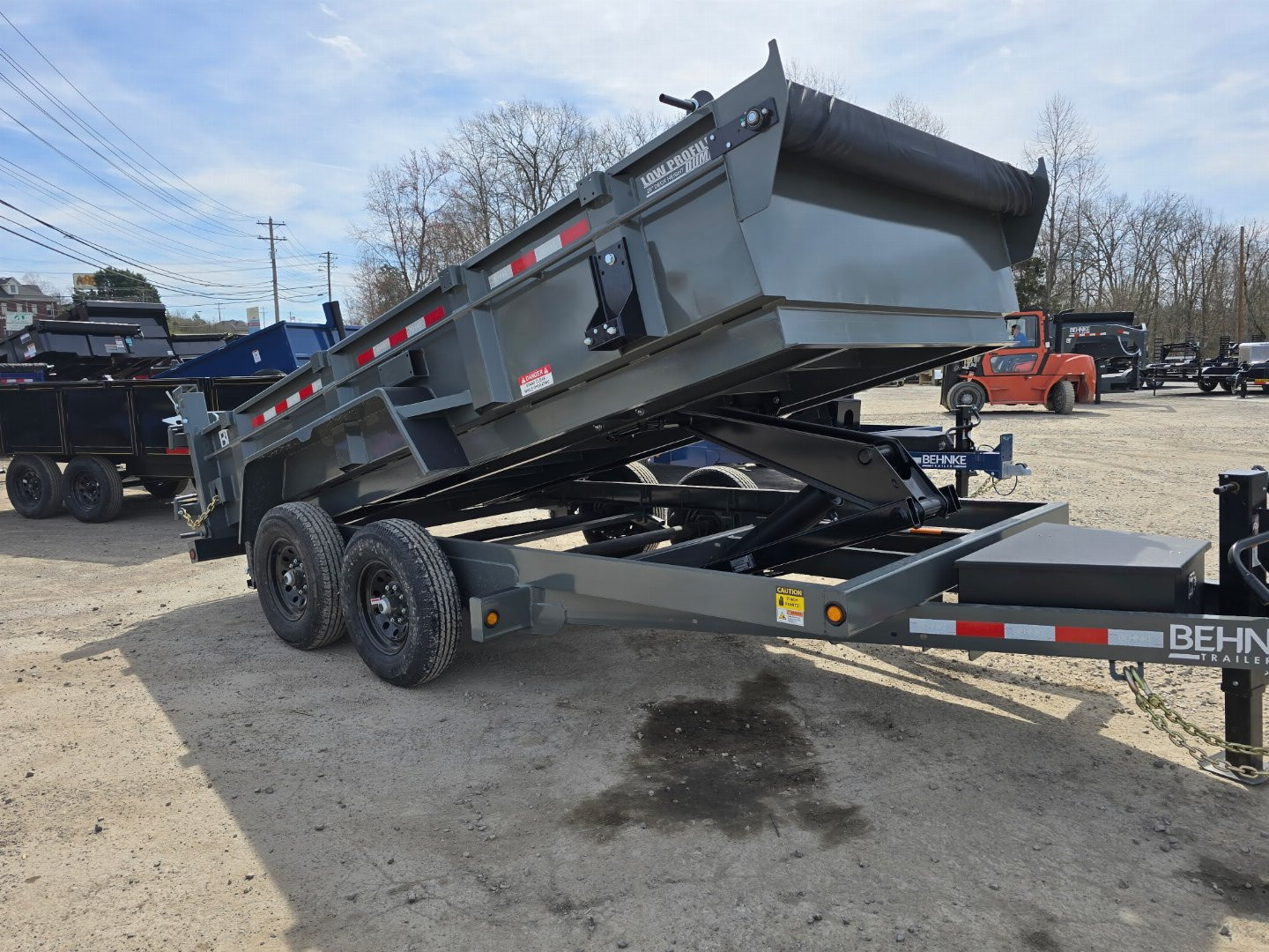 New 2025 Behnke LPD 83X14 14PLY Dump Trailer