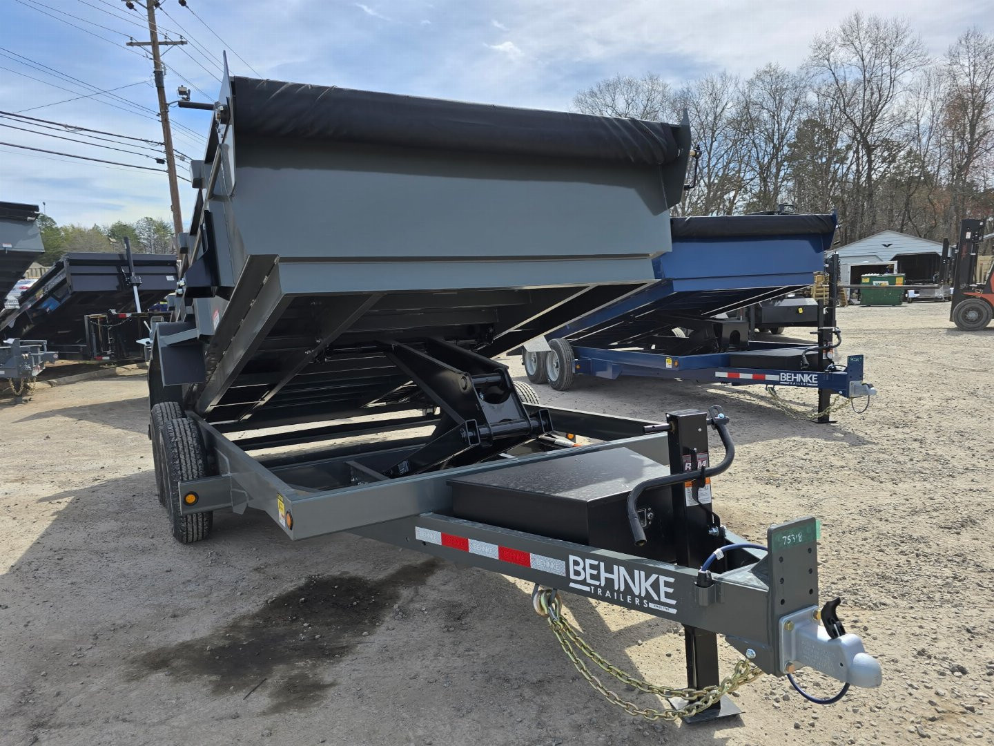 New 2025 Behnke LPD 83X14 14PLY Dump Trailer