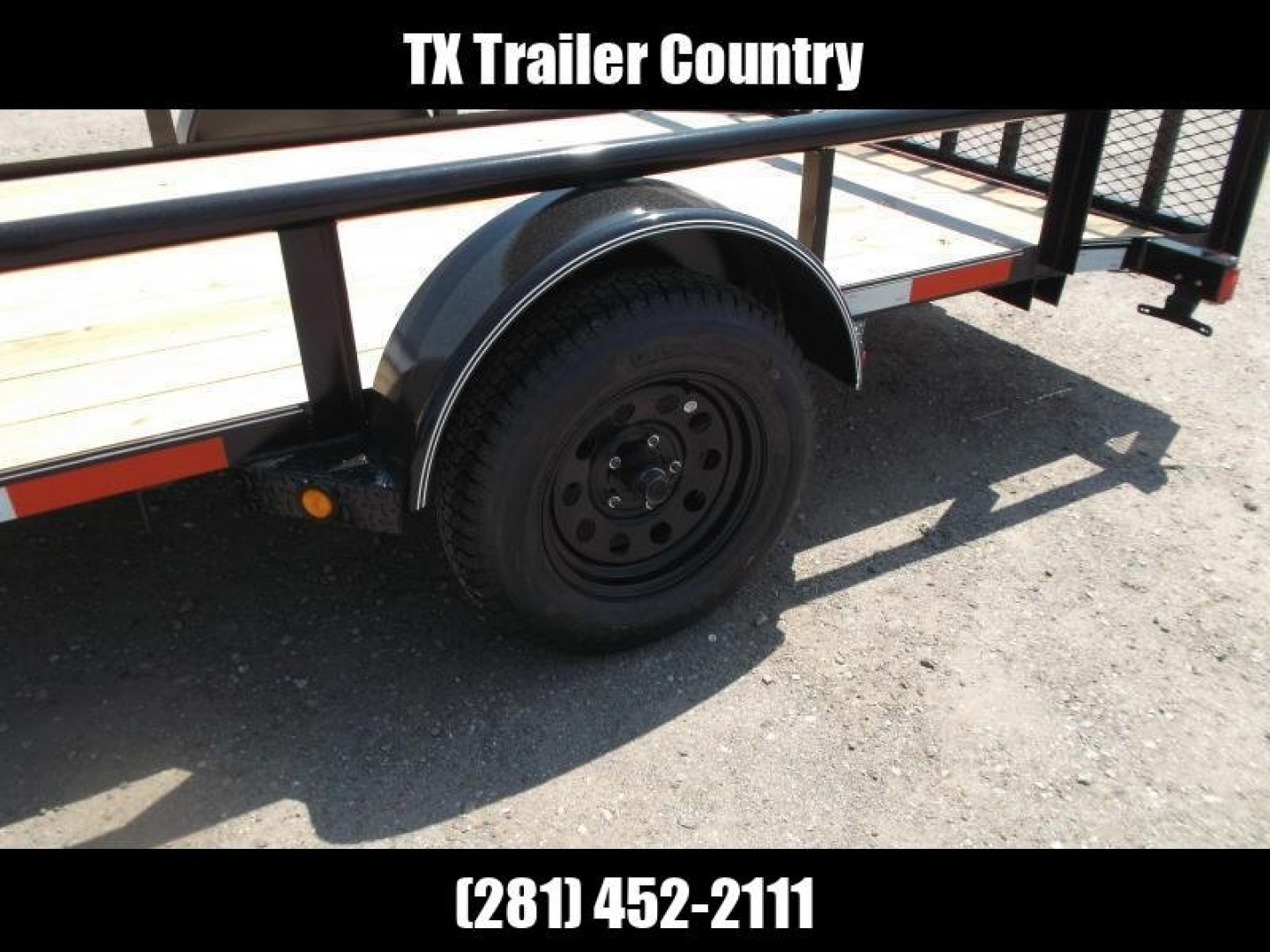 New 2025 Longhorn Trailers 77x14 Single Axle Utility Trailer / Pipetop / 2ft Dovetail / 2ft Ramp Gate / LED Lights