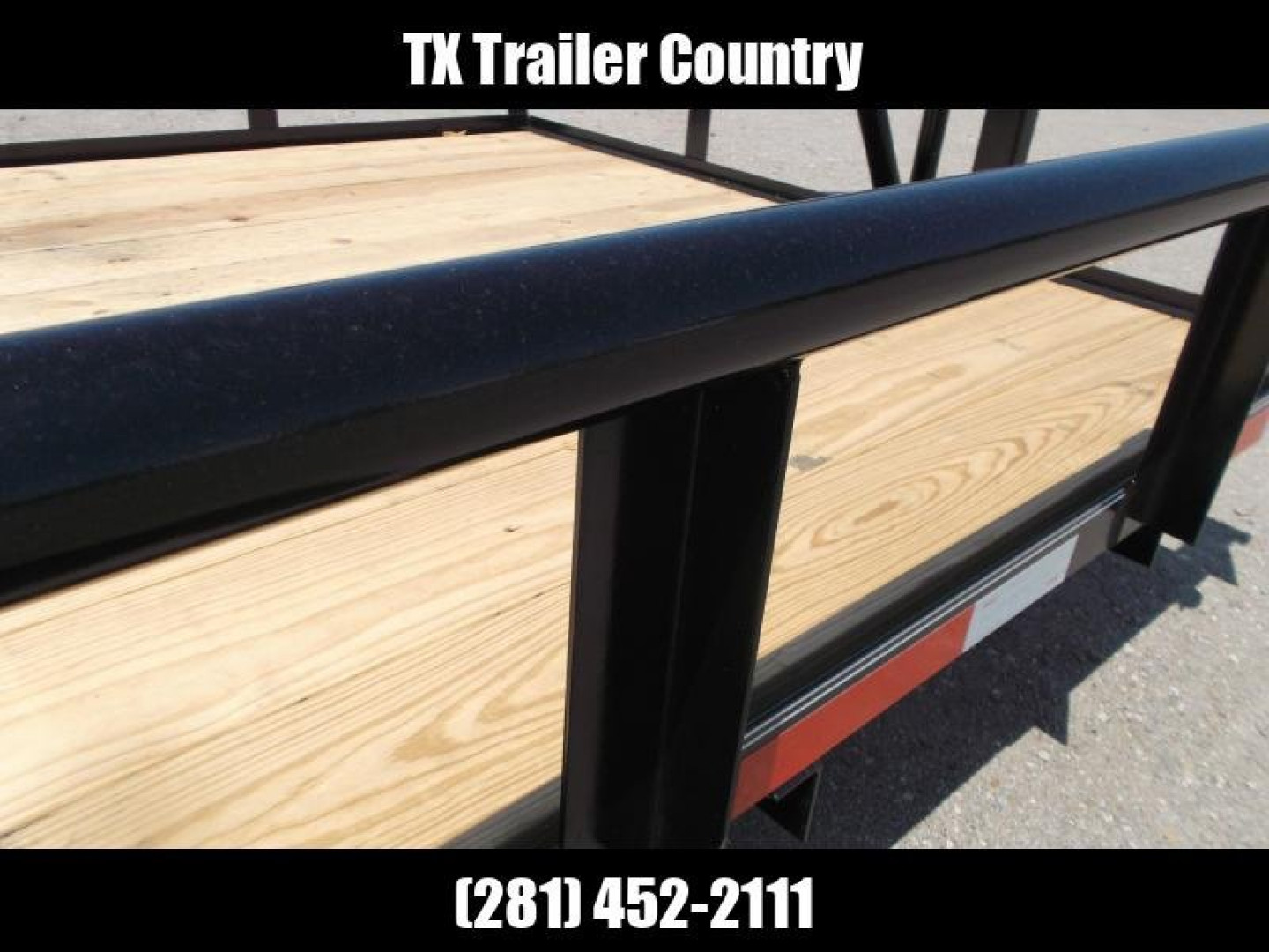 New 2025 Longhorn Trailers 77x14 Single Axle Utility Trailer / Pipetop / 2ft Dovetail / 2ft Ramp Gate / LED Lights