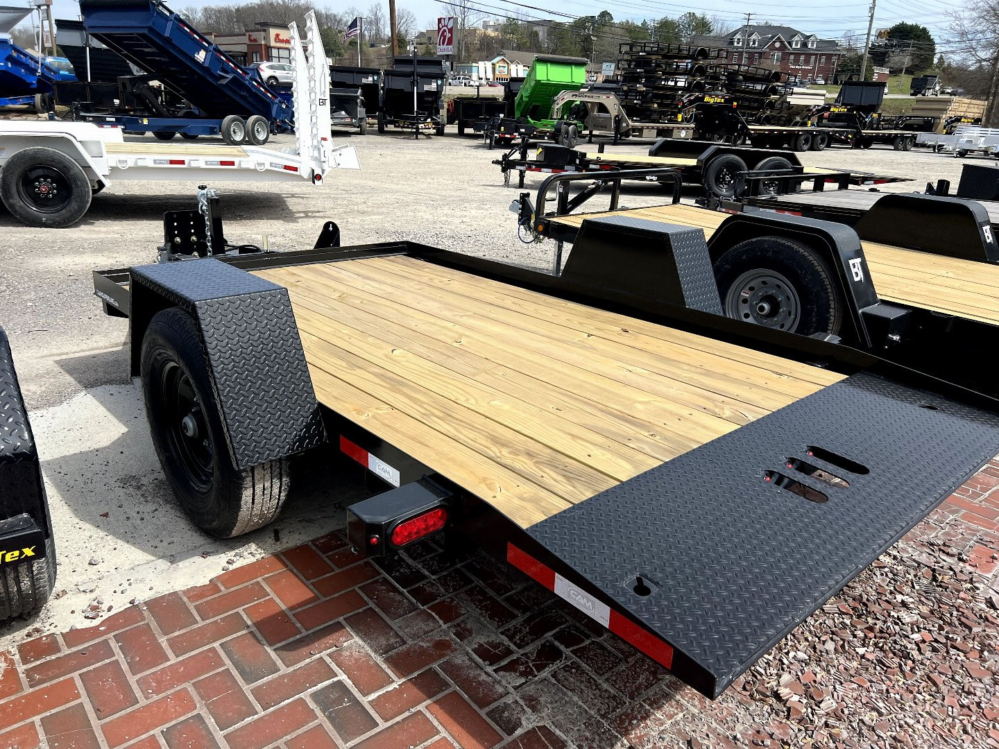 New 2025 Cam Superline P3CAM 6X12 TILT SA Equipment Trailer