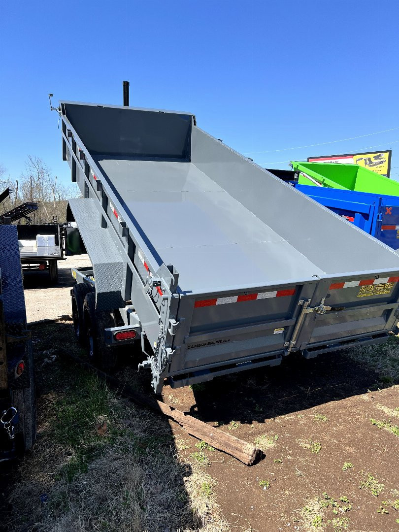 New 2025 Cam Superline 82X16 16K TELESCOPIC Dump Trailer