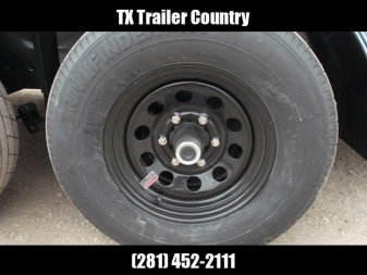 New 2025 LONGHORN TRAILERS 83x20 10K Car Hauler / Racing Trailer / Flat Deck / 5200# Axles / 7K Jack / 2ft Dovetail / 5ft C-Channel Ramps / LED Lights