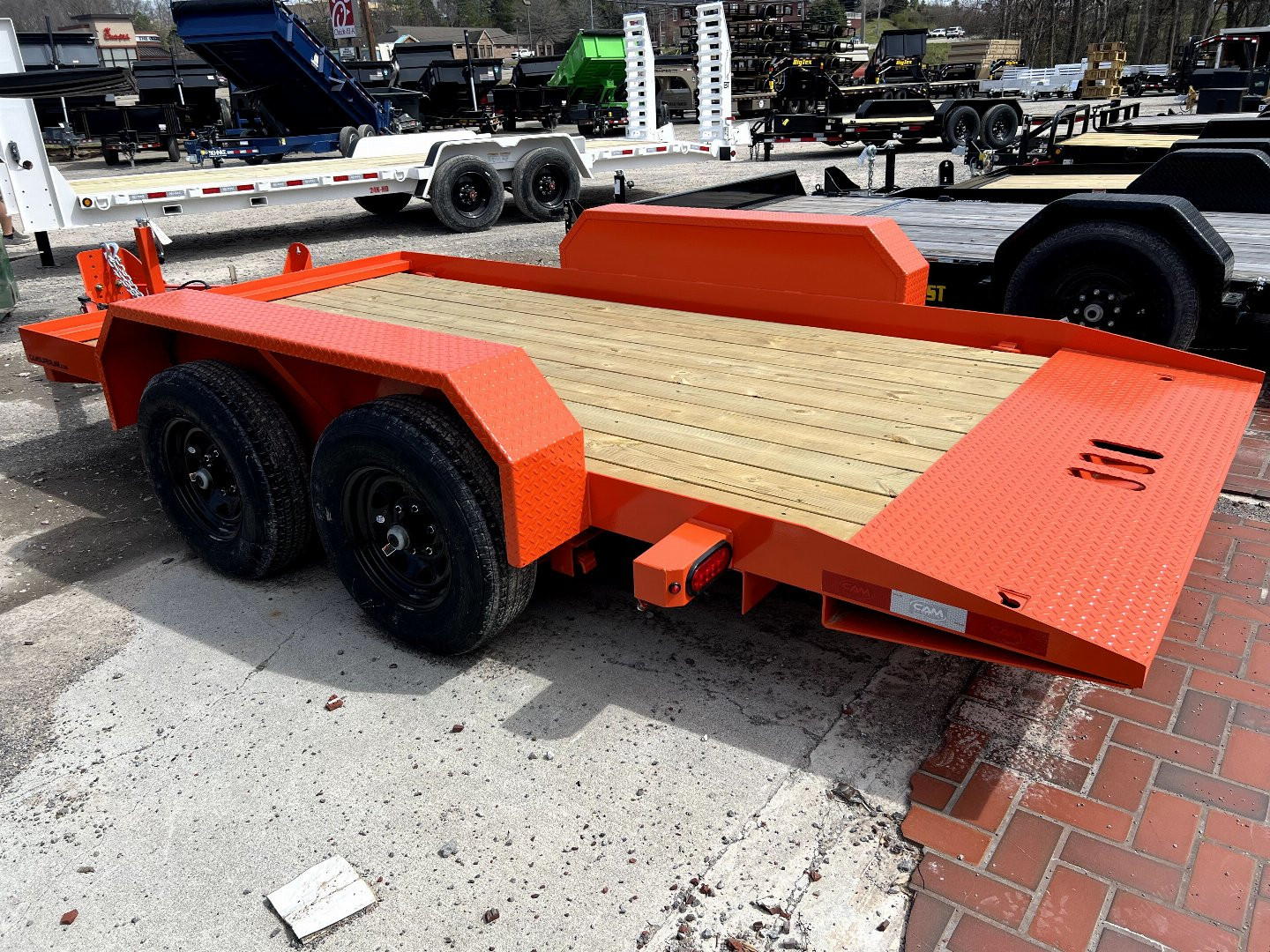 New 2025 Cam Superline Cam 5cam 7x14 Equipment Trailer