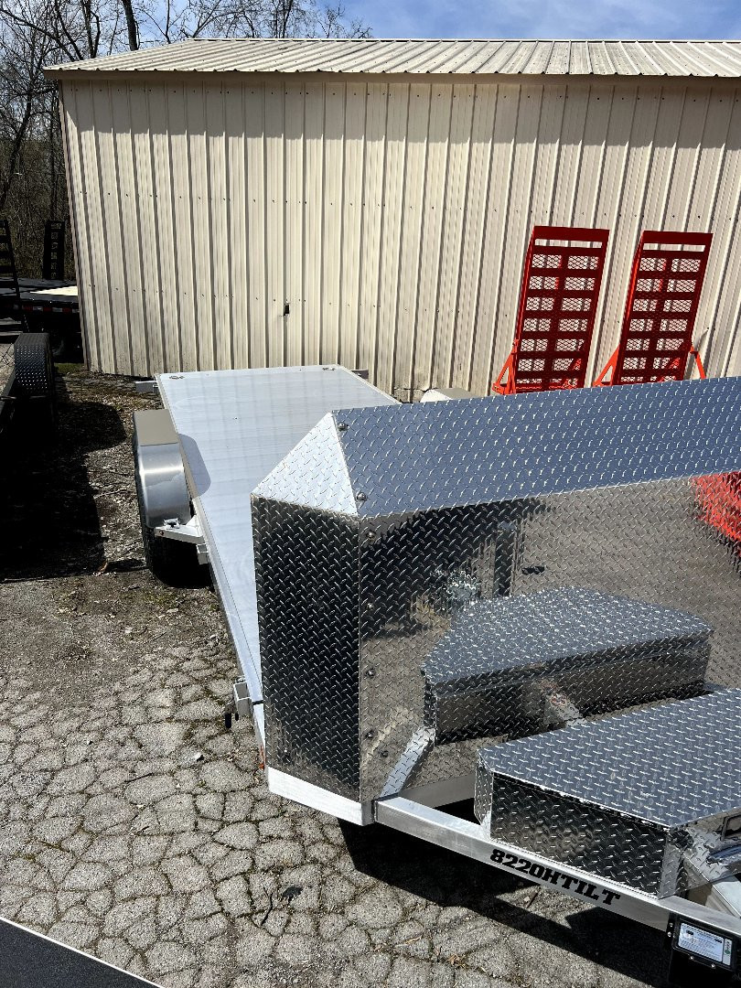 New 2025 Aluma 8220H-ANV-TILT Utility Trailer