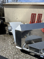 New 2025 Aluma 8220H-ANV-TILT Utility Trailer