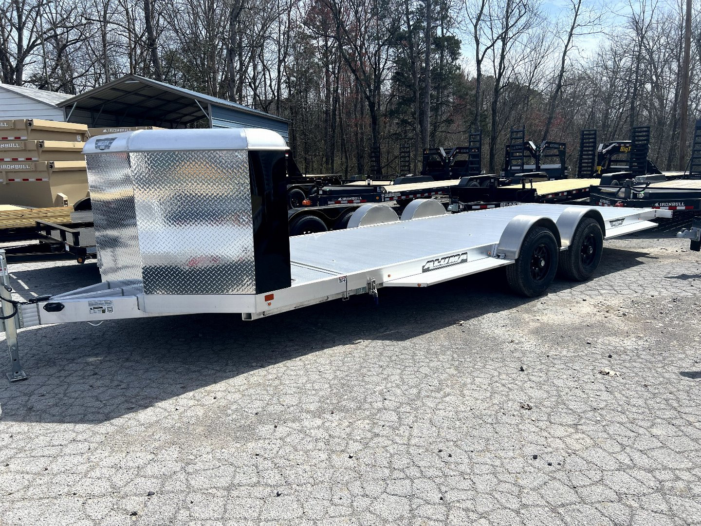 New 2025 Aluma 8220H-XL-TILT Utility Trailer