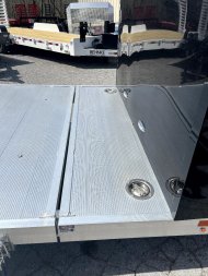 New 2025 Aluma 8220H-XL-TILT Utility Trailer