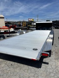 New 2025 Aluma 8220H-XL-TILT Utility Trailer