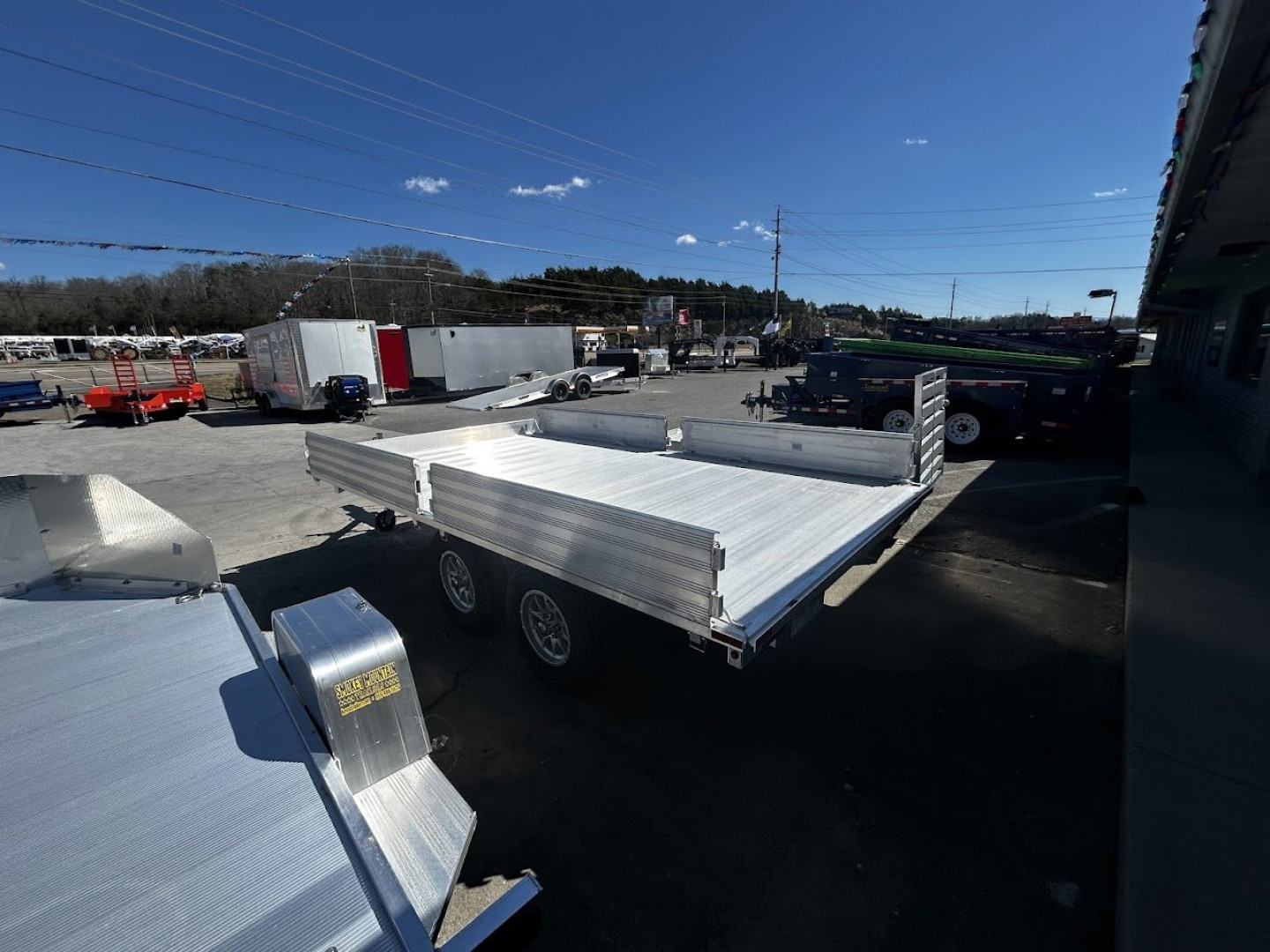 New 2025 Aluma A8812TA Utility Trailer