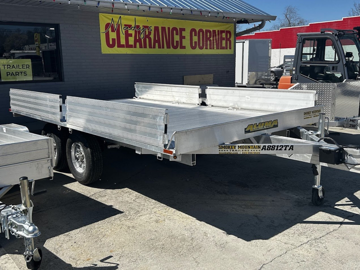 New 2025 Aluma A8812TA Utility Trailer