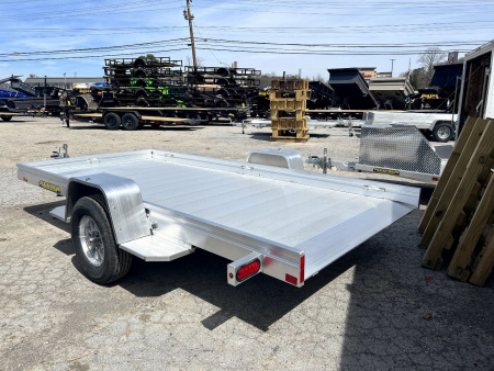 New 2025 Aluma 6812H-TILT Utility Trailer