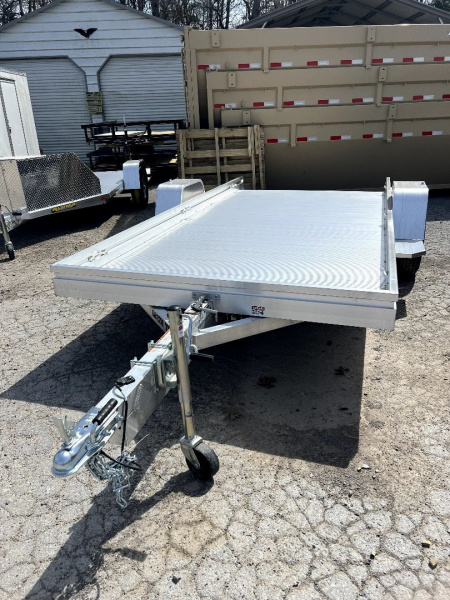 New 2025 Aluma 6812H-TILT Utility Trailer
