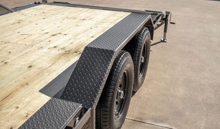 New 2025 MAXXD 102x20 H5X 10K Car Hauler / Racing Trailer / Flatbed / Equipment Hauler / Drive Over Fenders / 5200# Axles / Powder Coated / LEDs / 5ft Stand Up Equipment Ramps